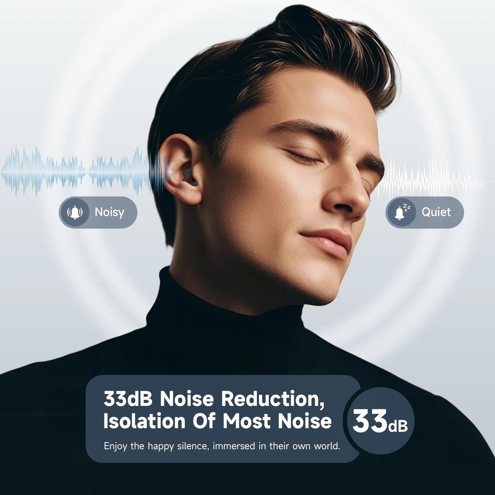  30Db Noise Cancelling Ear Plugs for Sleeping 